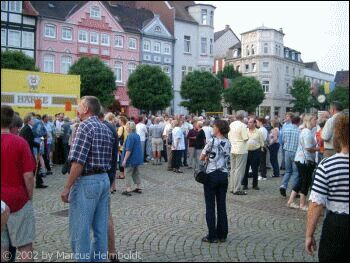  ...und auf dem Marktplatz. 