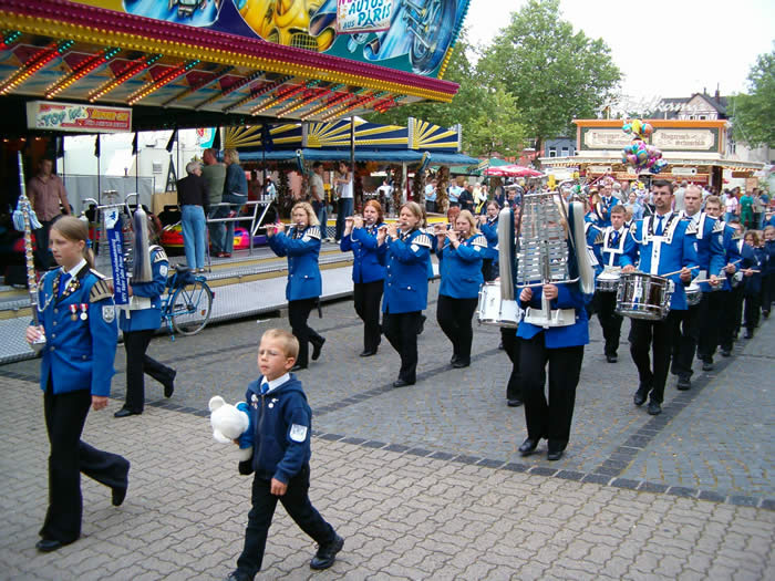 Jugendspielmannszüge eröffnen den Schützenplatz