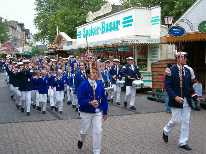 Jugendspielmannszüge eröffnen den Schützenplatz