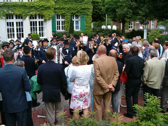 Ständchen für den Bürgermeister 