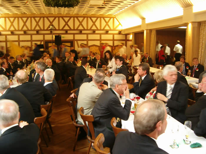 Einmarsch der Bürgerkorporationen beim Königsfrühstück