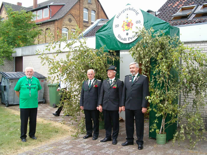 Der Bürgerkönig erwartet seine Gäste