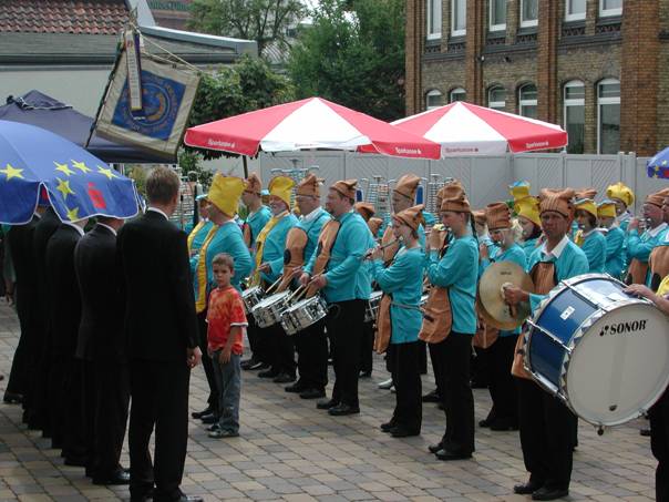 Ständchen für den Sparkassenvorstand