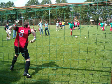 Jörg Weigang beim entscheidenen Neumeterschuss