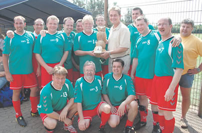 Das Team der Schützengilde beider "Eulenübergbe"