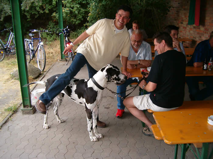 Mein Hund ist der Beste 