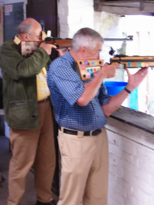 Schweiß am Bauch ...